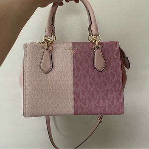 Logo Marilyn Medium Satchel Michael kors pink ITS NEW